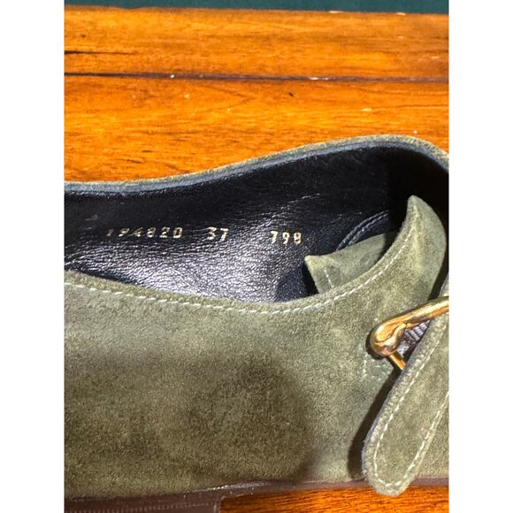 Sarah Flint handmade Italian suede and leather loafers size euro 37 - Picture 5 of 10